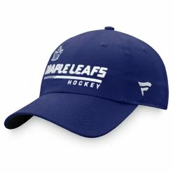 TORONTO MAPLE LEAFS FANATICS MEN'S AUTHENTIC PRO LOCKER ROOM UNSTRUCTURED ADJUSTABLE HAT