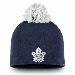 TORONTO MAPLE LEAFS FANATICS WOMEN'S BEANIE WITH POM TOQUE