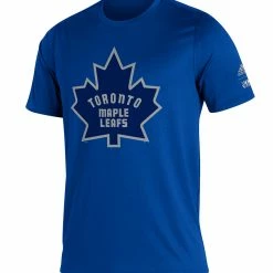 TORONTO MAPLE LEAFS ADIDAS ADULT REVERSE RETRO AMPLIFIER T SHIRT