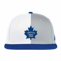 TORONTO MAPLE LEAFS ADIDAS ADULT REVERSE RETRO FLAT BRIM SNAPBACK HAT