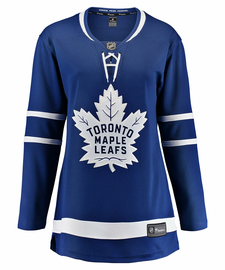 TORONTO MAPLE LEAFS FANATICS WOMEN'S BREAKAWAY JERSEY 1 TORONTO MAPLE LEAFS FANATICS WOMEN'S BREAKAWAY JERSEY