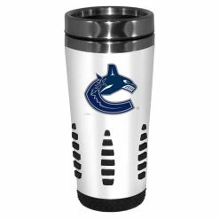 Mustang VANCOUVER CANUCKS 16OZ HUNTSVILLE TRAVEL MUG - WHITE