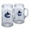 Mustang VANCOUVER CANUCKS 16OZ MASON MUGS - 2 PACK
