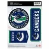Mustang VANCOUVER CANUCKS 8" X 11" DECAL SET