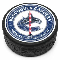Mustang VANCOUVER CANUCKS CENTRE ICE PUCK
