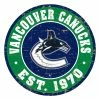 Mustang VANCOUVER CANUCKS DISTRESSED WALL SIGN
