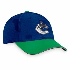 VANCOUVER CANUCKS FANATICS MEN'S AUTHENTIC PRO LOCKER ROOM FLEX HAT -Atlantic Division Shop VANCOUVER CANUCKS FANATICS MEN S AUTHENTIC PRO LOCKER ROOM FLEX HAT LEFT