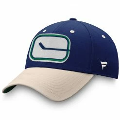 VANCOUVER CANUCKS FANATICS MEN'S TRUE CLASSICS STRUCTURED STRETCH FLEX HAT