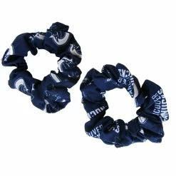 KDI VANCOUVER CANUCKS PRINTED REPEAT LOGO SCRUNCHIES