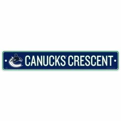 Mustang VANCOUVER CANUCKS STREET SIGN 4X23