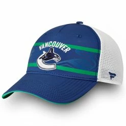 VANCOUVER CANUCKS FANATICS MEN'S SECOND SEASON TRUCKER HAT