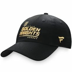 VEGAS GOLDEN KNIGHTS FANATICS MEN'S AUTHENTIC PRO LOCKER ROOM UNSTRUCTURED ADJUSTABLE HAT