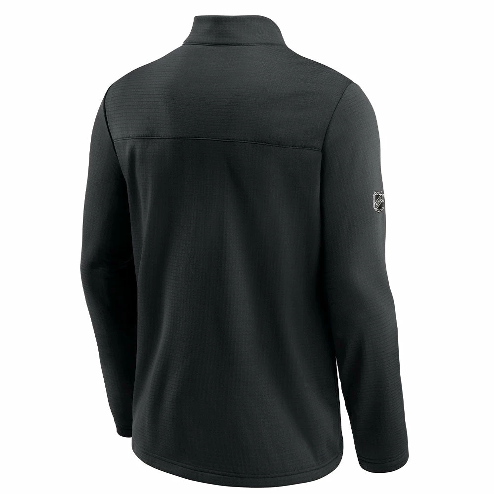 VEGAS GOLDEN KNIGHTS FANATICS MEN'S AUTHENTIC PRO TRAVEL TRAIN 1/4 ZIP TOP 2 VEGAS GOLDEN KNIGHTS FANATICS MEN'S AUTHENTIC PRO TRAVEL TRAIN 1/4 ZIP TOP - Image 2