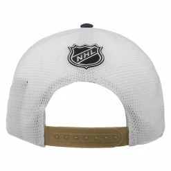 Outerstuff VEGAS GOLDEN KNIGHTS KIDS AUTHENTIC PRO DRAFT MESHBACK HAT -Atlantic Division Shop VEGAS GOLDEN KNIGHTS KIDS AUTHENTIC PRO DRAFT MESHBACK HAT BACK