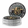 Mustang VEGAS GOLDEN KNIGHTS TEAM STRIPE COASTER - 8 PACK