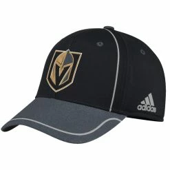 VEGAS GOLDEN KNIGHTS ADIDAS MEN'S 2018 NHL STRUCTURED DRAFT HAT