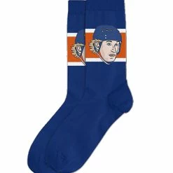 Grosnor WAYNE GRETZKY EDMONTON OILERS SOCKEY HALL OF FAME SOCKS