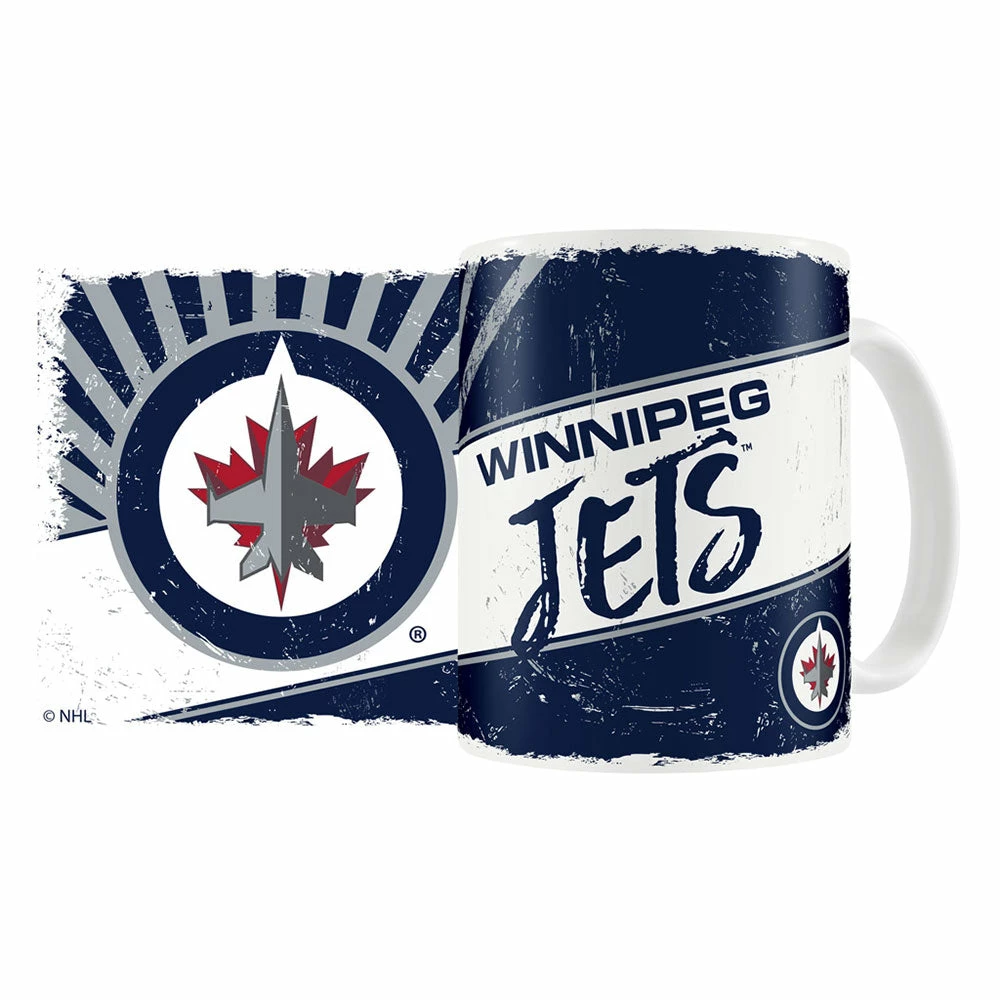 Mustang WINNIPEG JETS 15OZ SUBLIMATED CLASSIC MUG 1 Mustang WINNIPEG JETS 15OZ SUBLIMATED CLASSIC MUG