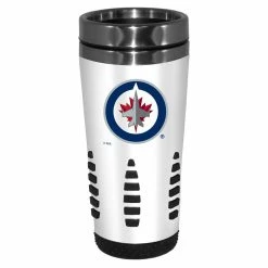 Mustang WINNIPEG JETS 16OZ HUNTSVILLE TRAVEL MUG - WHITE