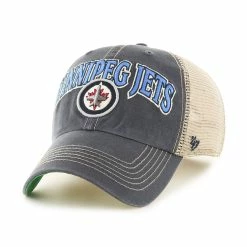 Old Time Hockey WINNIPEG JETS 47 BRAND MEN'S NHL TUSCALOOSA CLEAN UP CAP
