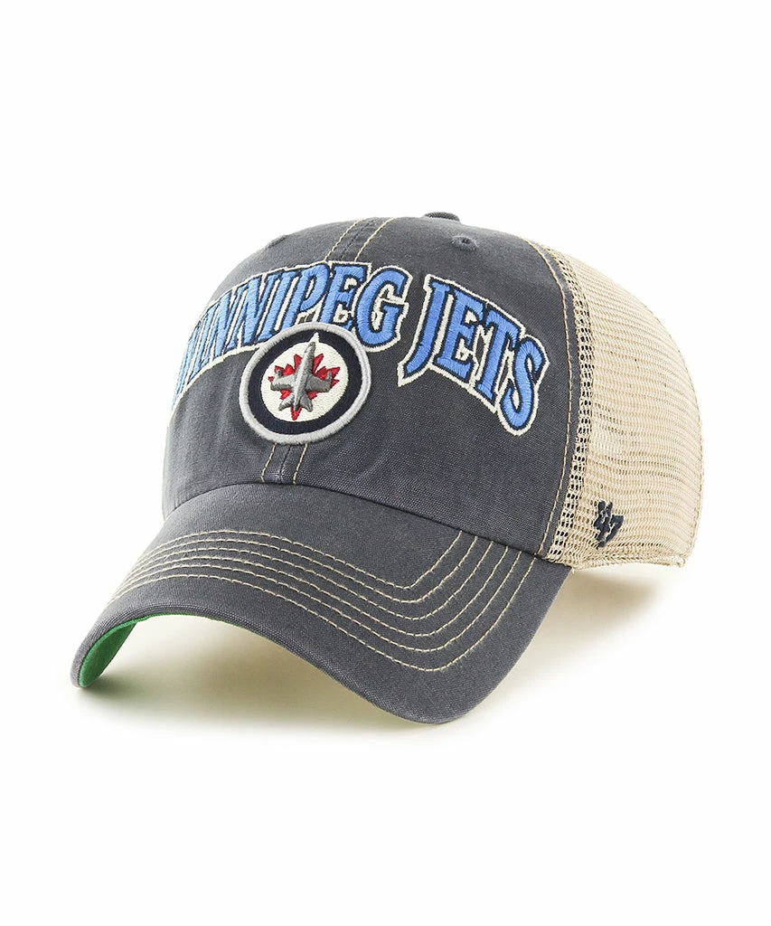 Old Time Hockey WINNIPEG JETS 47 BRAND MEN'S NHL TUSCALOOSA CLEAN UP CAP 1 Old Time Hockey WINNIPEG JETS 47 BRAND MEN'S NHL TUSCALOOSA CLEAN UP CAP