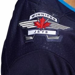 MARK SCHEIFELE WINNIPEG JETS ADIDAS ADIZERO PRIMEGREEN AUTHENTIC NAVY HOME JERSEY -Atlantic Division Shop WINNIPEG JETS ADIDAS ADIZERO PRIMEGREEN AUTHENTIC NAVY HOME JERSEY SHOULDER PATCH 578a5e2d d785 44ba 8f5e 79e06bccedba