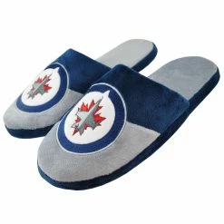 KDI WINNIPEG JETS BIG LOGO SLIPPERS