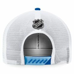 WINNIPEG JETS FANATICS AUTHENTIC PRO 2022 NHL DRAFT STRUCTURED TRUCKER HAT -Atlantic Division Shop WINNIPEG JETS FANATICS AUTHENTIC PRO 2022 NHL DRAFT STRUCTURED TRUCKER HAT THREE