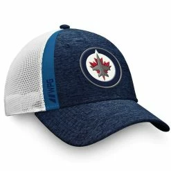 WINNIPEG JETS FANATICS MEN'S AUTHENTIC PRO LOCKER ROOM STRUCTURED ADJUSTABLE MESH HAT -Atlantic Division Shop WINNIPEG JETS FANATICS MEN S AP LOCKER ROOM STRUCTURED ADJUSTABLE MESH HAT RIGHT