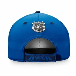 WINNIPEG JETS FANATICS MEN'S AUTHENTIC PRO LOCKER ROOM ALTERNATE LOGO ADJUSTABLE HAT -Atlantic Division Shop WINNIPEG JETS FANATICS MEN S AUTHENTIC PRO LOCKER ROOM ALTERNATE LOGO ADJUSTABLE HAT BACK