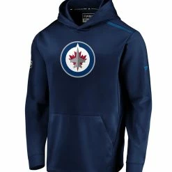 WINNIPEG JETS FANATICS MEN'S RINKSIDE SYNTH PULLOVER HOODIE