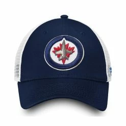 WINNIPEG JETS FANATICS MEN'S UNSTRUCTURED ADJUSTABLE MESH HAT -Atlantic Division Shop WINNIPEG JETS FANATICS MEN S UNSTRUCTURED ADJUSTABLE MESH HAT FRONT