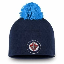 WINNIPEG JETS FANATICS WOMEN'S BEANIE WITH POM TOQUE
