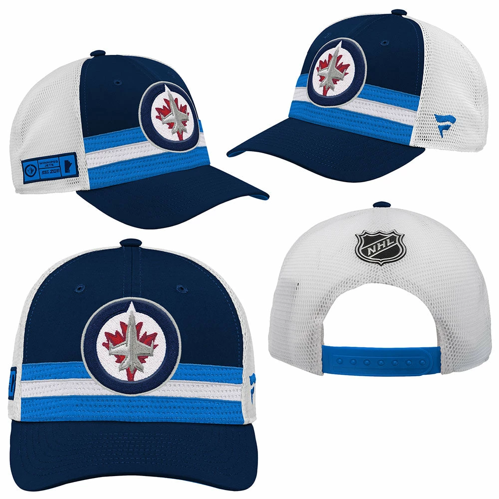 Outer Stuff WINNIPEG JETS KIDS 2020 NHL DRAFT HAT 2 Outer Stuff WINNIPEG JETS KIDS 2020 NHL DRAFT HAT - Image 2
