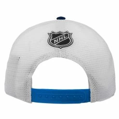 Outerstuff WINNIPEG JETS KIDS AUTHENTIC PRO DRAFT MESHBACK HAT -Atlantic Division Shop WINNIPEG JETS KIDS AUTHENTIC PRO DRAFT MESHBACK HAT BACK