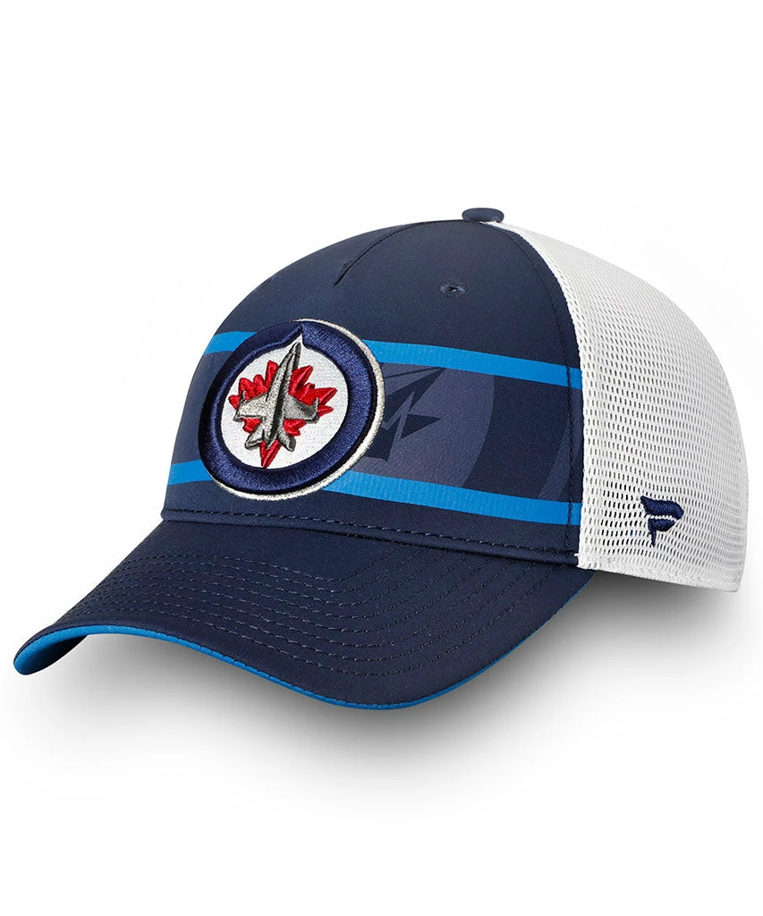 WINNIPEG JETS FANATICS MEN'S SECOND SEASON TRUCKER HAT 1 WINNIPEG JETS FANATICS MEN'S SECOND SEASON TRUCKER HAT