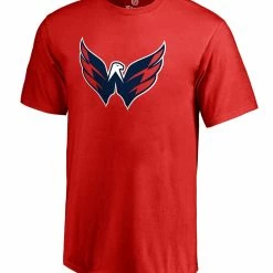 WASHINGTON CAPITALS FANATICS MEN'S PRIMARY LOGO T SHIRT