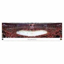 FRAMEWORTH PANORAMA CHICAGO BLACKHAWKS ARENA PLAQUE