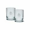 Mustang CHICAGO BLACKHAWKS ETCHED ROCK GLASS 2 PACK