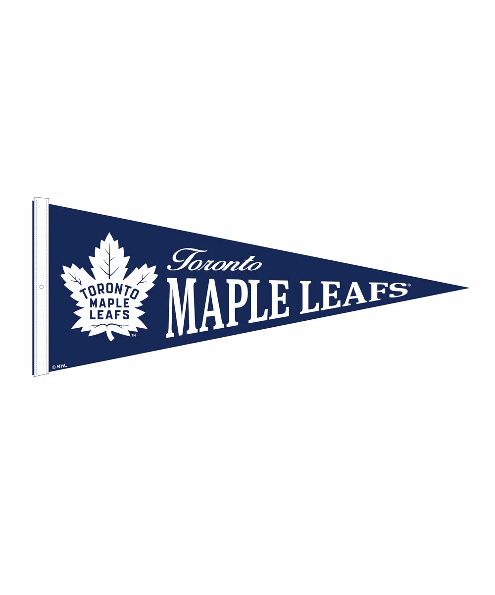 THE SPORTS VAULT TORONTO MAPLE LEAFS PENNANT 1 THE SPORTS VAULT TORONTO MAPLE LEAFS PENNANT