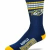 NSSI G-III NASHVILLE PREDATORS 4 STRIPE DEUCE MEN'S SOCKS